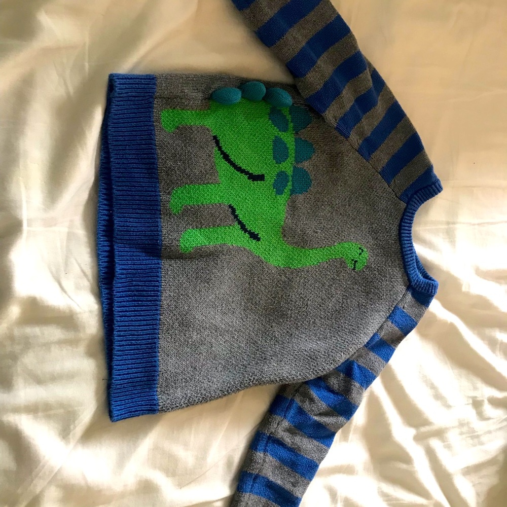 3t Cat & Jack dinosaur sweater
